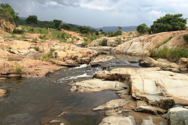 Les montagnes de Barberton Makhonjwa en Afrique du Sud
