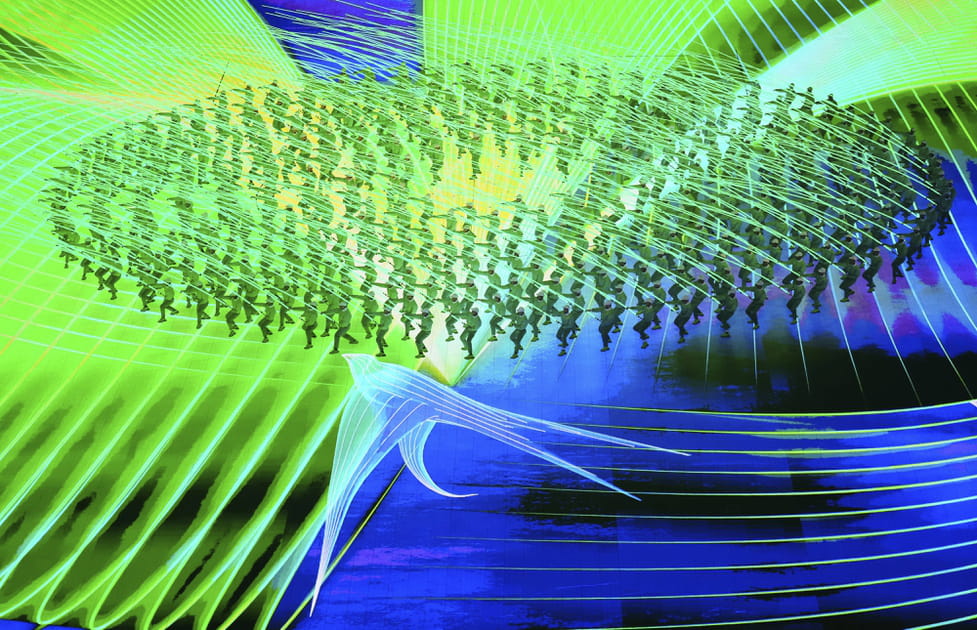 La c&eacute;r&eacute;monie d'ouverture