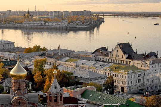 Nijni Novgorod et la Volga