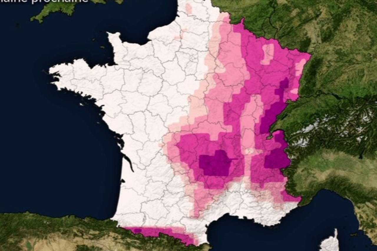 La neige arrive dans tous ces départements même à basse altitude, le premier épisode hivernal est pour bientôt