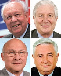 jean-claude gaudin, josselin de rohan, michel sapin, jacques valade.