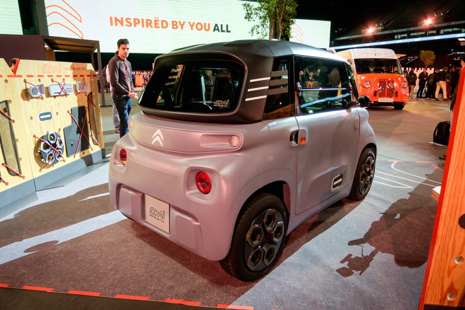 Un design sym&eacute;trique pour la Citro&euml;n Ami