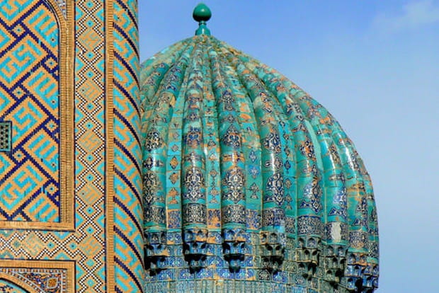 Les mosaïques de Samarcande