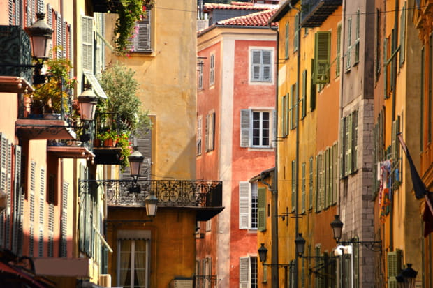 Les ruelles typiques du Vieux-Nice