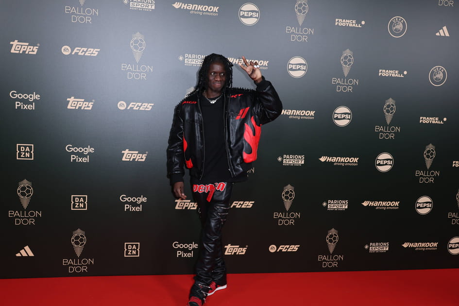 Le danseur tricolore Salif Gueye pr&eacute;sent