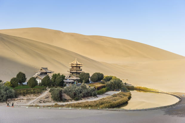 Le lac du Croissant de Lune