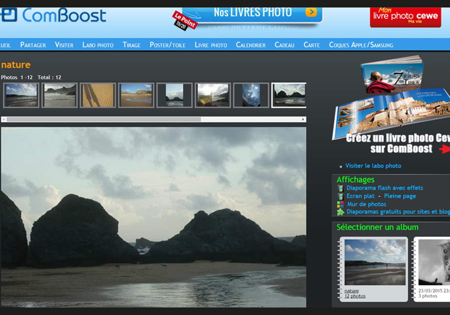 Comboost : le roi du livre photo