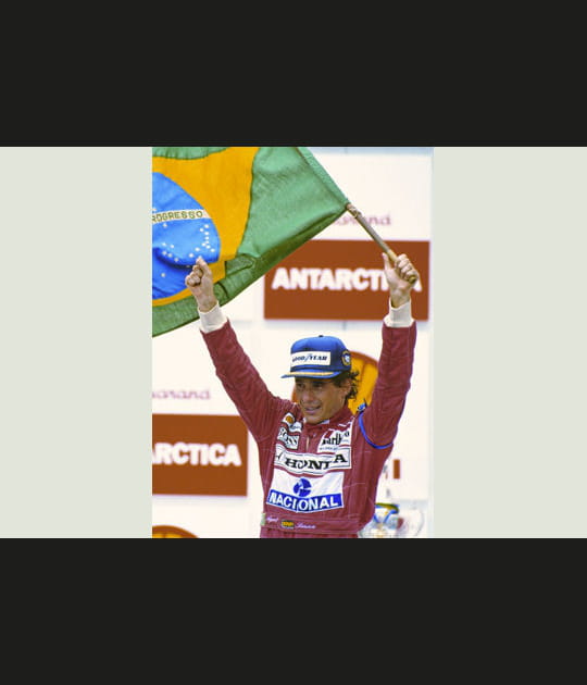 Senna conquiert enfin le Br&eacute;sil