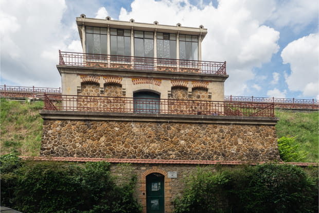 Le réservoir de Montsouris à Paris