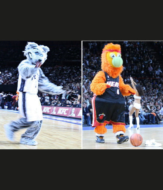 Jamais sans leurs mascottes