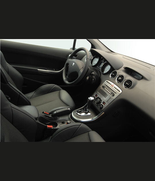 Peugeot 308&nbsp;vue de l'int&eacute;rieur
