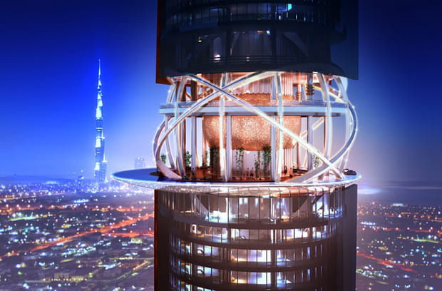Une forêt tropicale reconstituée dans un hôtel de Dubaï