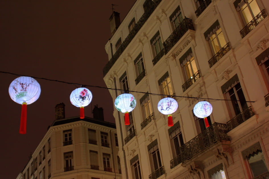 Les Lanternes de Zigong rue de la R&eacute;publique