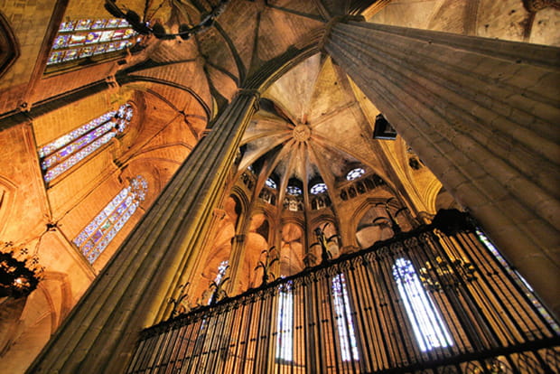 La cathédrale de Barcelone