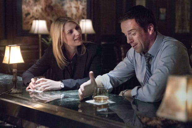 Claire Danes et Damian Lewis (Homeland)