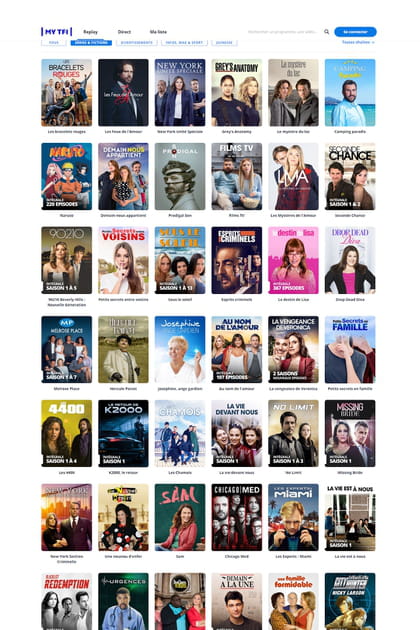 MyTF1&nbsp;pour des s&eacute;ries actuelles ou cultes