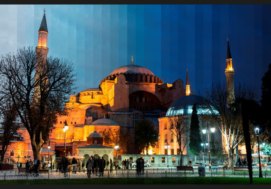 La Basilique Sainte-Sophie &agrave; Istanbul
