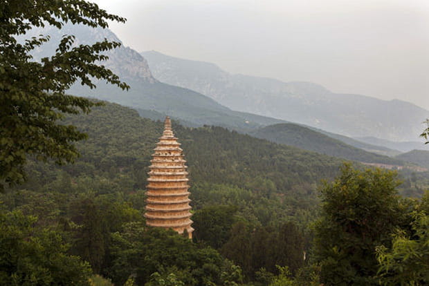 Les monuments de Dengfeng, centre du ciel et de la terre, en Chine