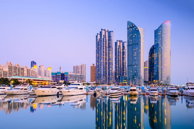 Le port de Busan