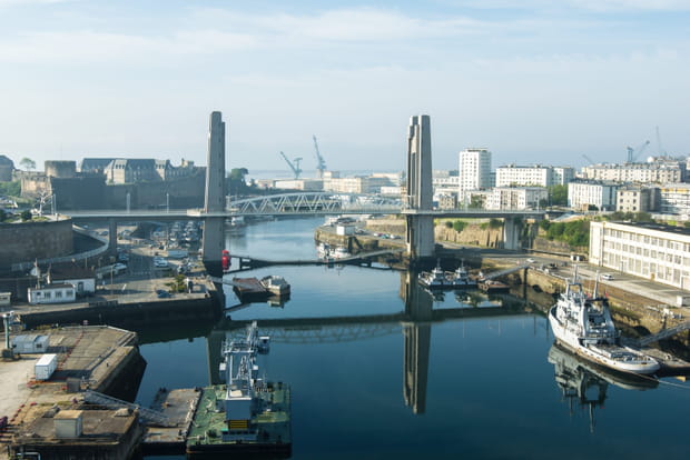 Brest, siège de la préfecture maritime de l'Atlantique