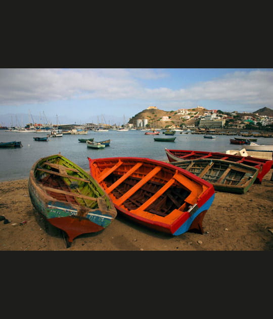 Baie de Mindelo au Cap-Vert