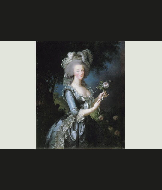 Marie-Antoinette &agrave; la rose