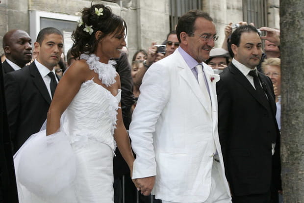 Son mariage avec Nathalie Marquay