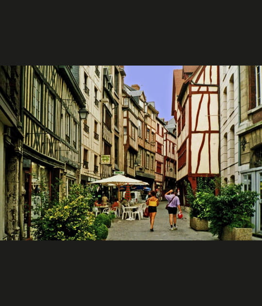 La vieille ville de Rouen