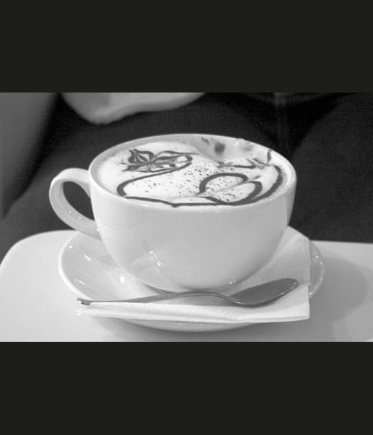 Composition en noir et blanc