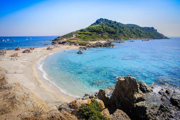 La plage de Cap Taillat, Var