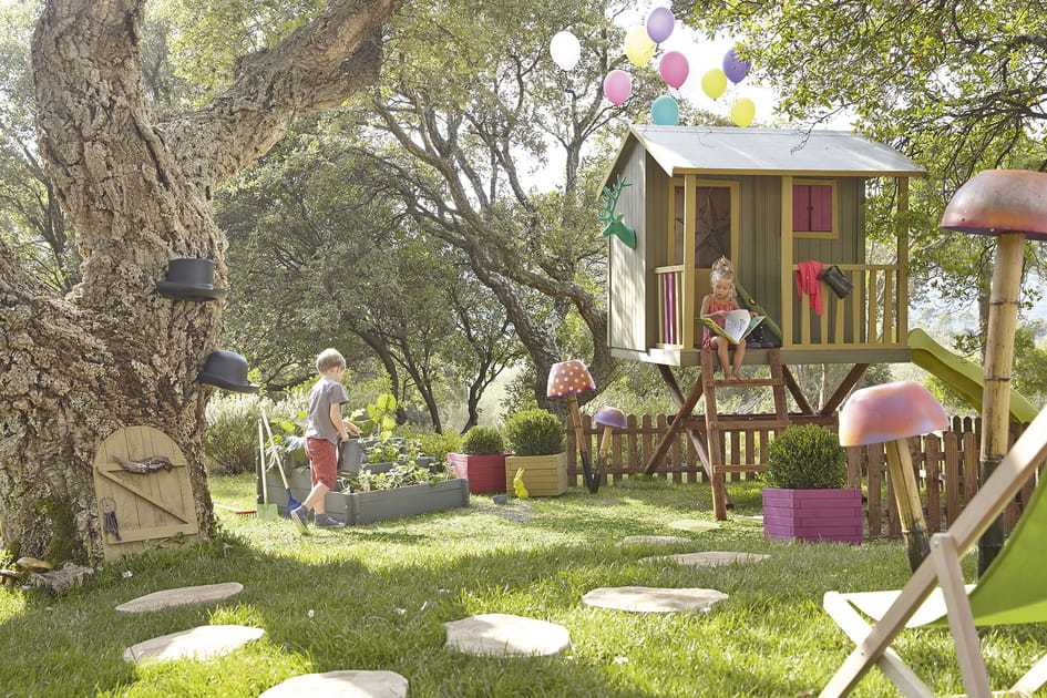 Une cabane pour les enfants