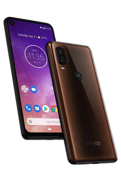 Motorola One Vision, un milieu de gamme avec le label Android One