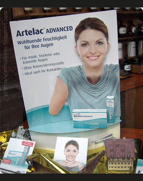 Amput&eacute;e d'un bras
