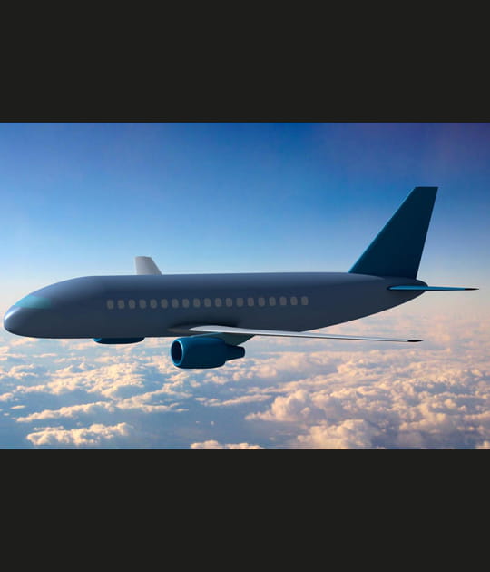 Un avion commercial tr&egrave;s silencieux
