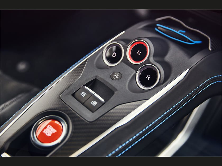 La console centrale