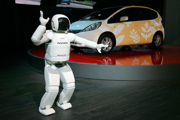 Robot présentateur