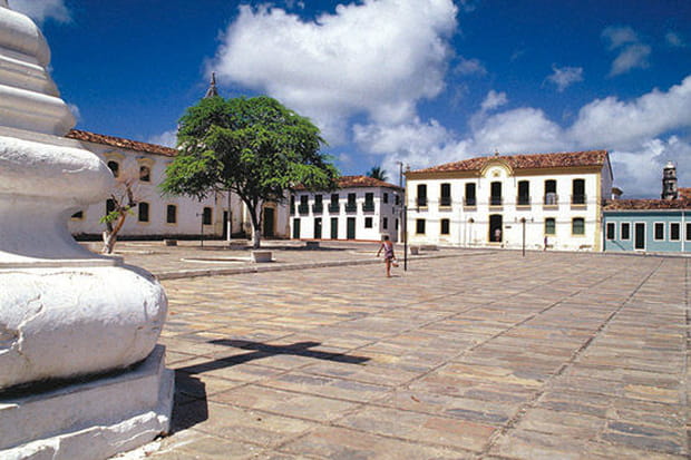 La place Sao Francisco au Brésil