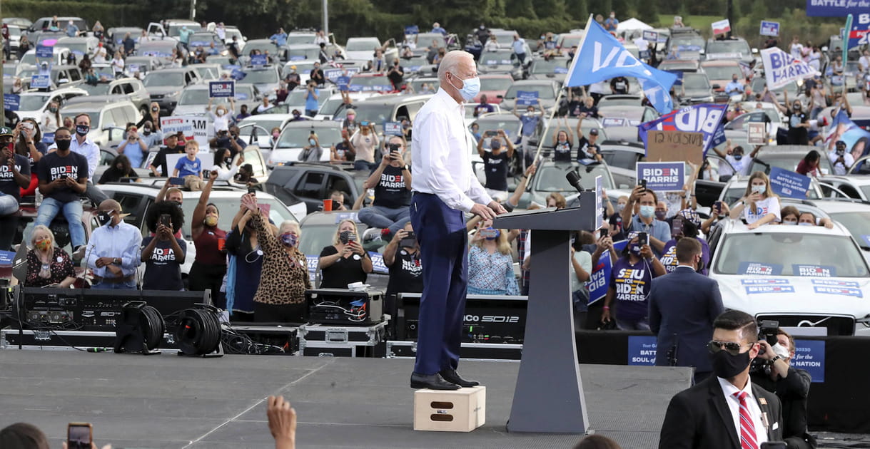 Un candidat tr&egrave;s prudent