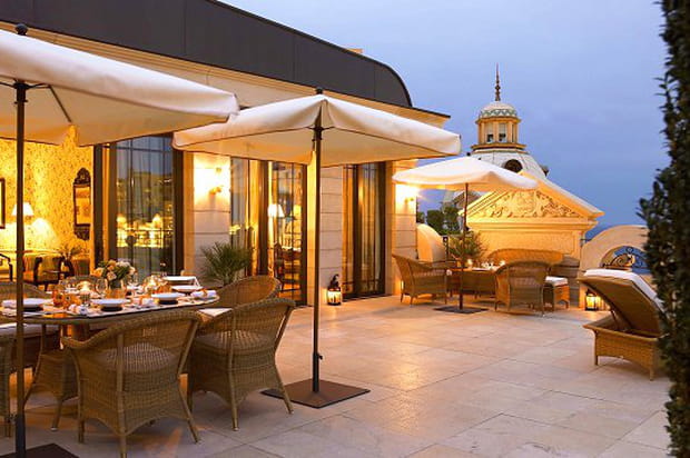 Terrasse privée de la suite