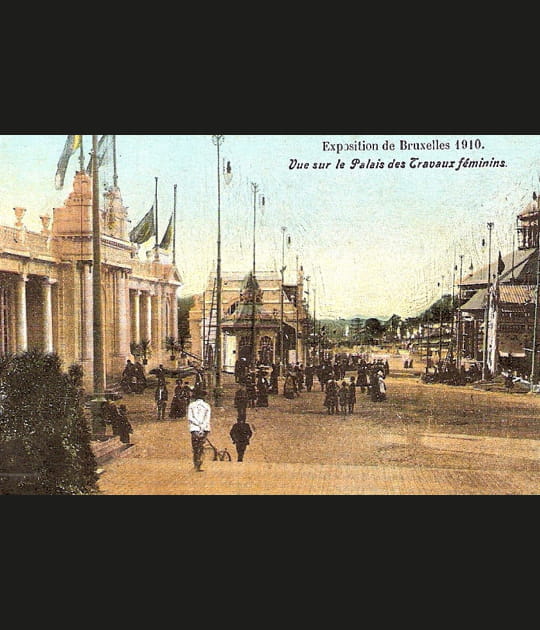 Palais des travaux f&eacute;minins, Exposition&nbsp;universelle&nbsp;de&nbsp;Bruxelles&nbsp;de&nbsp;1910