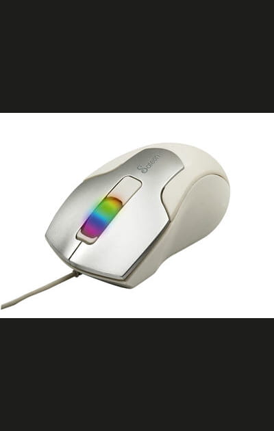 Souris satin&eacute;e