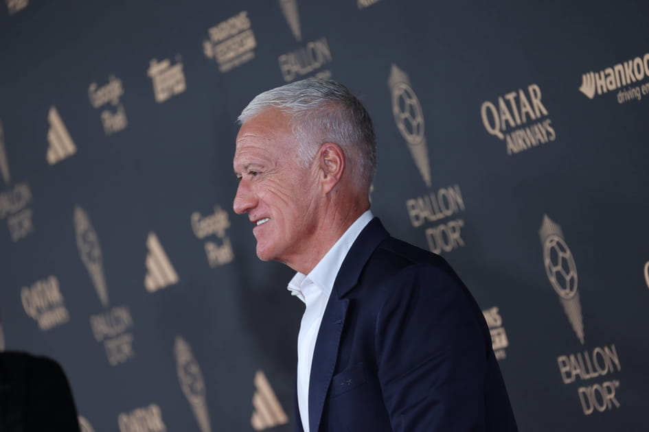 Le s&eacute;lectionneur de l'&eacute;quipe de France, Didier Deschamps