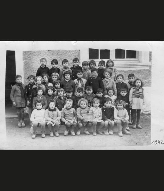 Ecole de Landes en 1942