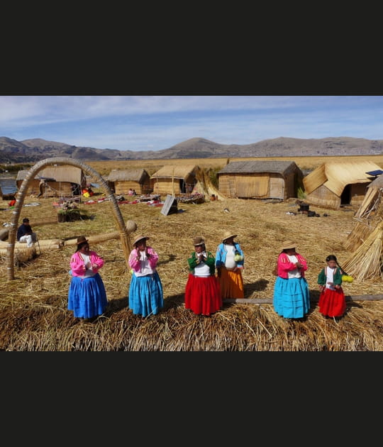 Sur le lac Titicaca