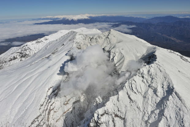 Mont Ontake au Japon