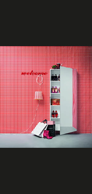 Un meuble &agrave; chaussures compact et esth&eacute;tique