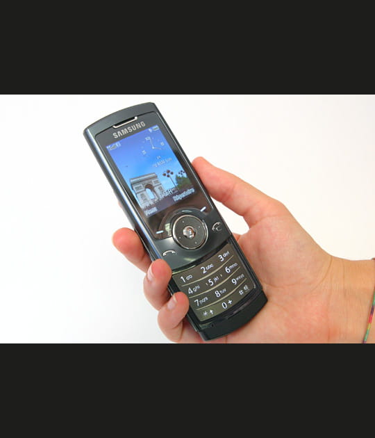 Pr&eacute;sentation du Samsung U600