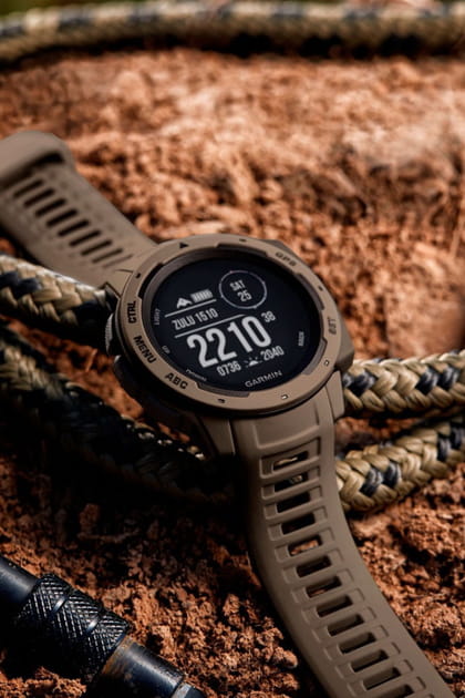 Garmin Instinct&nbsp;: une montre connect&eacute;e robuste