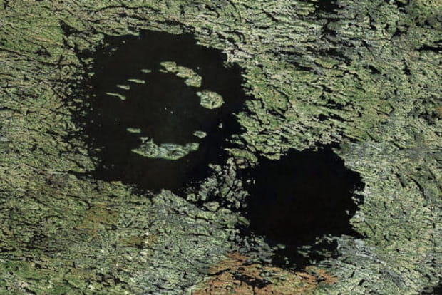 Les lacs de Clearwater, au Canada