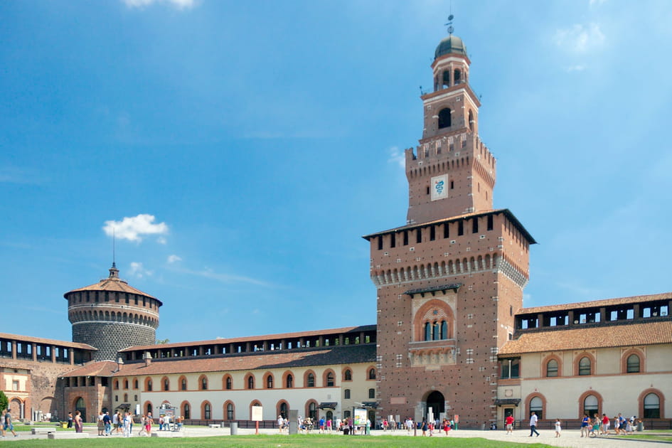 Visiter le ch&acirc;teau des Sforza
